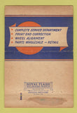 Matchbook Cover - Dick Connell Chevrolet Wayne County MI WEAR 40 Strike