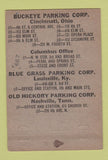Matchbook Cover - Anthony Wayne Oil Fort Wayne IN Indianapolis  40 Strike