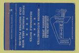 Matchbook Cover - Wheat Sheaf Motel Chester MT 40 Strike