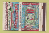 Matchbook Cover - Old Heidelberg Restaurant Hallandale FL WEAR 40 Strike