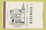 Matchbook Cover - Rio Bamba Rochester NY 40 Strike