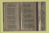 Matchbook Cover - Unisec San Leandro CA 40 Strike