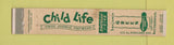 Matchbook Cover - Child Life Shoes Pittsburgh PA WEAR 10 Strike