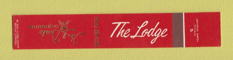 Matchbook Cover - Drake Hotel Oakbrook IL The Lodge 10 Strike