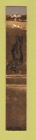 Matchbook Cover - Work is the Curse of the Drinking Classes 10 Strike