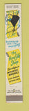 Matchbook Cover - Home Silk Shop Los Angeles CA San Diego 10 Strike