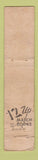 Matchbook Cover - Oasis Whitefish MT WORN ADVANCE 12 Strike