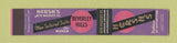 Matchbook Cover - Hersh's Women's Clothes San Francisco CA 10 Strike
