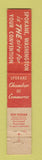 Matchbook Cover - Spokane WA Chamber of Commerce 10 Strike