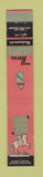 Matchbook Cover - Hotel Raleigh Washington DC Pall Mall Room 10 Strike