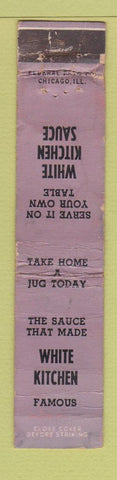 Matchbook Cover - White Kitchen POOR 12 Strike