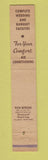 Matchbook Cover - Franklin Manor Restaurant West Boylston MA 10 Strike