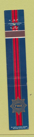 Matchbook Cover - TWA Airlines 10 Strike