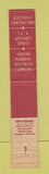 Matchbook Cover - Northern Electric Supply Brunswick ME 10 Strike