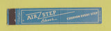 Matchbook Cover - Air Step Shoes 10 Strike