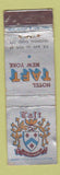 Matchbook Cover - Hotel Taft New York City WORN Midget