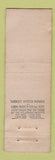 Matchbook Cover - Hotel Taft New York City WORN Midget