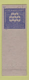 Matchbook Cover - H&H Wine Cellar Lansing MI Hillbilly