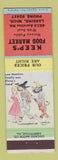 Matchbook Cover - Keep's Food Market Grocery Lansing MI Hillbilly