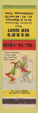 Matchbook Cover - Webb's New Court Motel Chattanooga TN Hillbilly