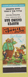 Matchbook Cover - Harper Casino Bar WEAR Hillbilly