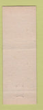Matchbook Cover - Rosedale Cafe Cleveland OH Hillbilly
