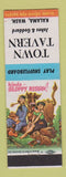 Matchbook Cover - Town Tavern Kalama WA Hillbilly