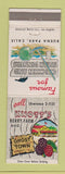 Matchbook Cover - Knott's Berry Farm Ghost Town Buena Park CA