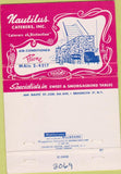 Matchbook Cover - Nautilus Caterers Brooklyn NY 40 Strike