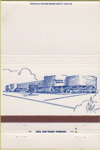 Matchbook Cover - Suffolk Manor Caterers North Lindenhurst NY 40 Strike