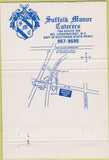 Matchbook Cover - Suffolk Manor Caterers North Lindenhurst NY 40 Strike