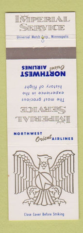 Matchbook Cover - Northwest Orient Airlines
