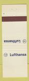Matchbook Cover - Lufthansa Airlines