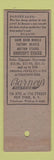 Matchbook Cover - Barney's Stores Men's Clothes New York City WEAR