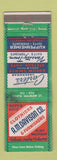 Matchbook Cover - AM Davison Clothes Flint MI STAINED