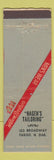 Matchbook Cover - Wilson Brothers Men's Clothes Hagen's Fargo ND