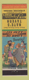 Matchbook Cover - Nate's Tavern Syracuse IN hillbilly