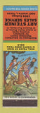 Matchbook Cover - Art Steiner Sales Advertising Fort Worth TX hillbilly