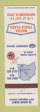 Matchbook Cover - Union 76 oil gas Wapakoneta OH