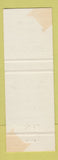 Matchbook Cover - Fina oil gas Maurice Morin Maniwaki QC