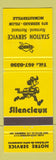 Matchbook Cover - Sunoco oil gas Mcmasterville QC
