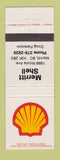 Matchbook Cover - Shell oil gas Merritt BC
