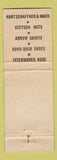Matchbook Cover - McGuire's Men's Clothes Leavenworth KS