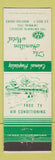 Matchbook Cover - Hamilton Motel Woodstock VA