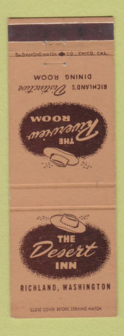 Matchbook Cover - Riverview Room Richland WA