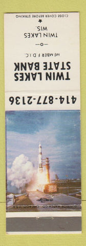 Matchbook Cover - Twin Lakes State Bank Twin Lakes WI