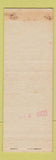 Matchbook Cover - Burch Hotel Breckenridge TX SAMPLE