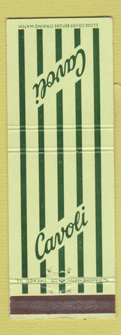 Matchbook Cover - Cavoli Restaurant Cleveland OH WEAR