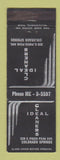 Matchbook Cover - Ideal Cleaners Colorado Springs