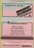 Matchbook Cover - Universal Match Corp M Taylor Troutdale OR 40 Strike